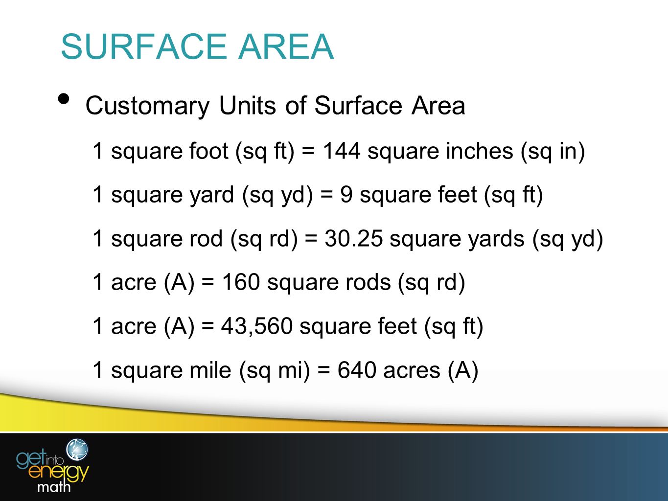 How do you measure 1 acre in feet?