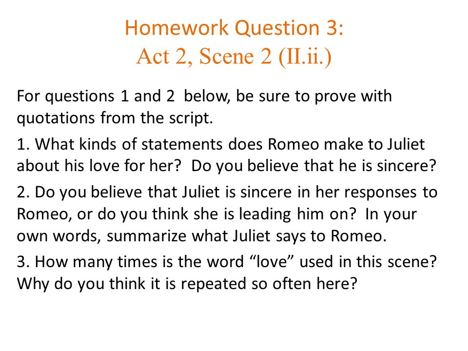 Essay Questions For Romeo And Juliet