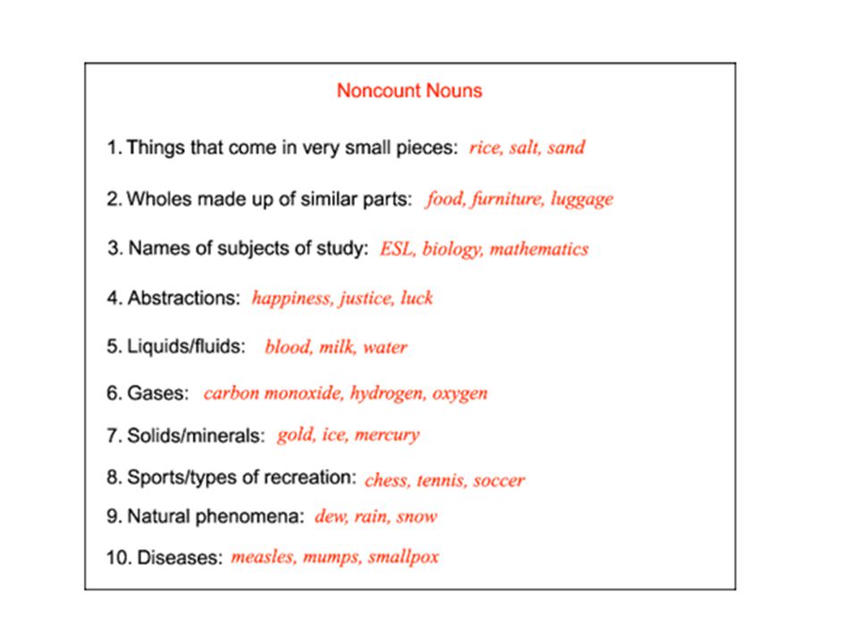 count and noncount nouns esl barca fontanacountryinn com count and noncount nouns esl
