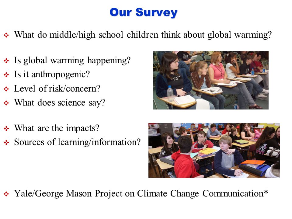 a survey research design project on global warming a survey research design project on global warming