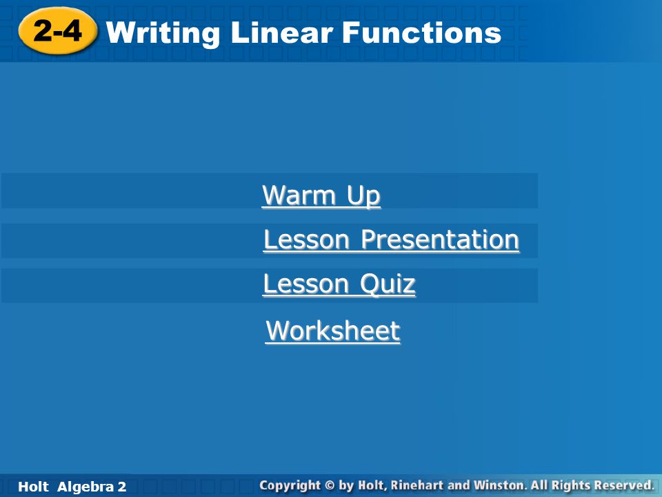 Printables Linear Functions Worksheet Algebra 2 algebra 2 writing linear equations worksheet answers math holt functions 4 writing