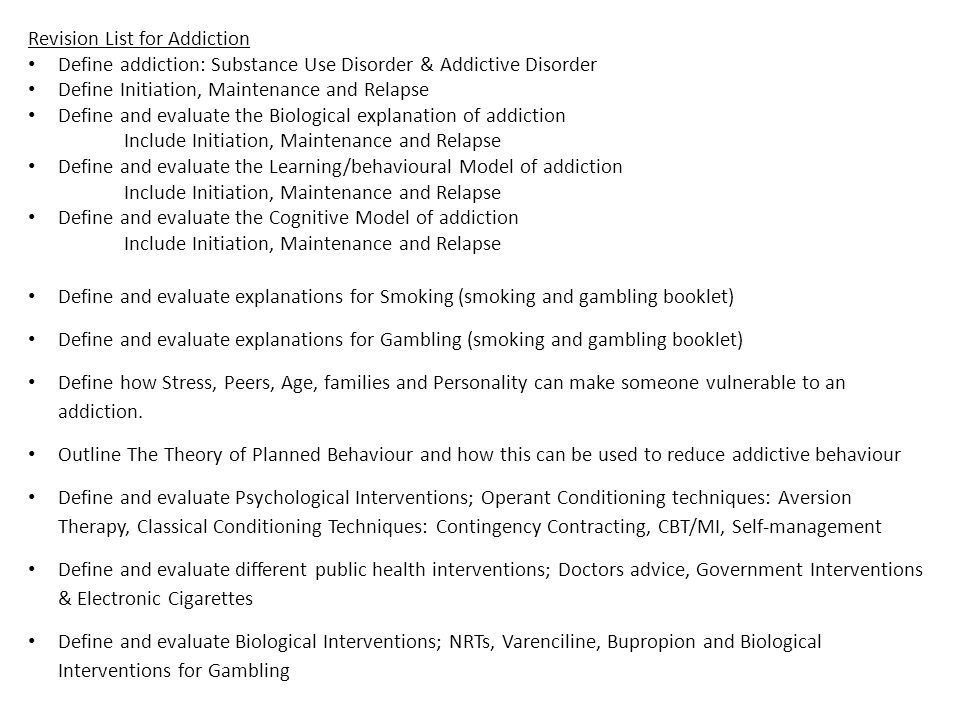 Biological interventions for gambling az casino parker