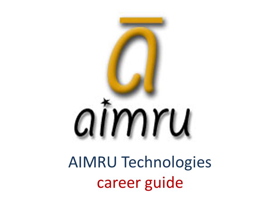 AIMRU Technologies career guide