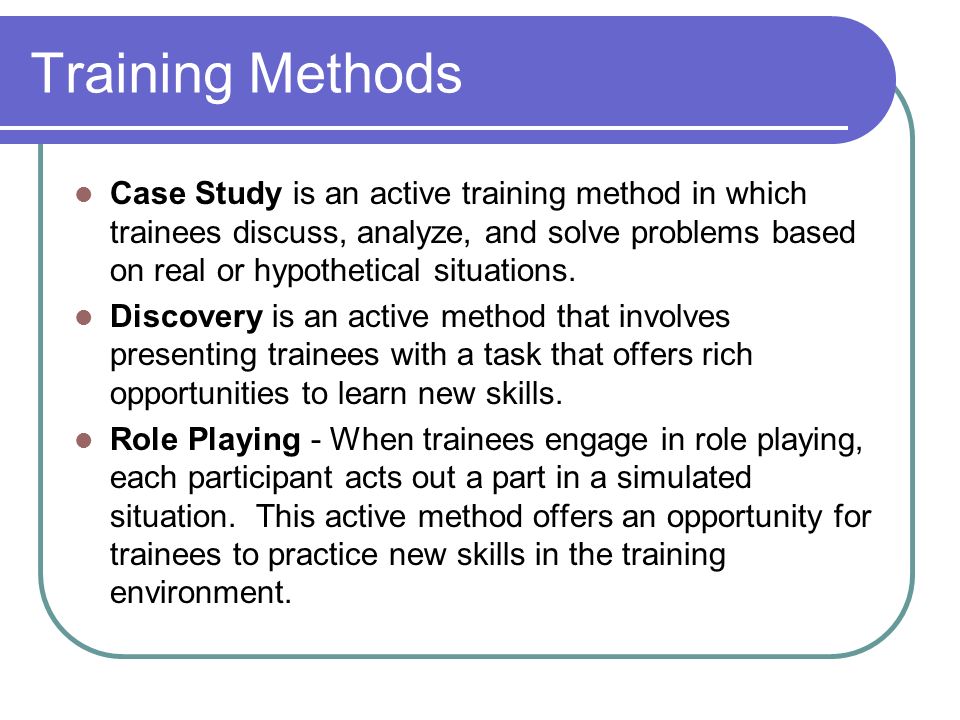 Problem Solving Case Studies