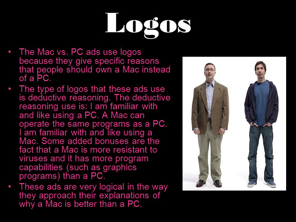 Logos The Mac vs.