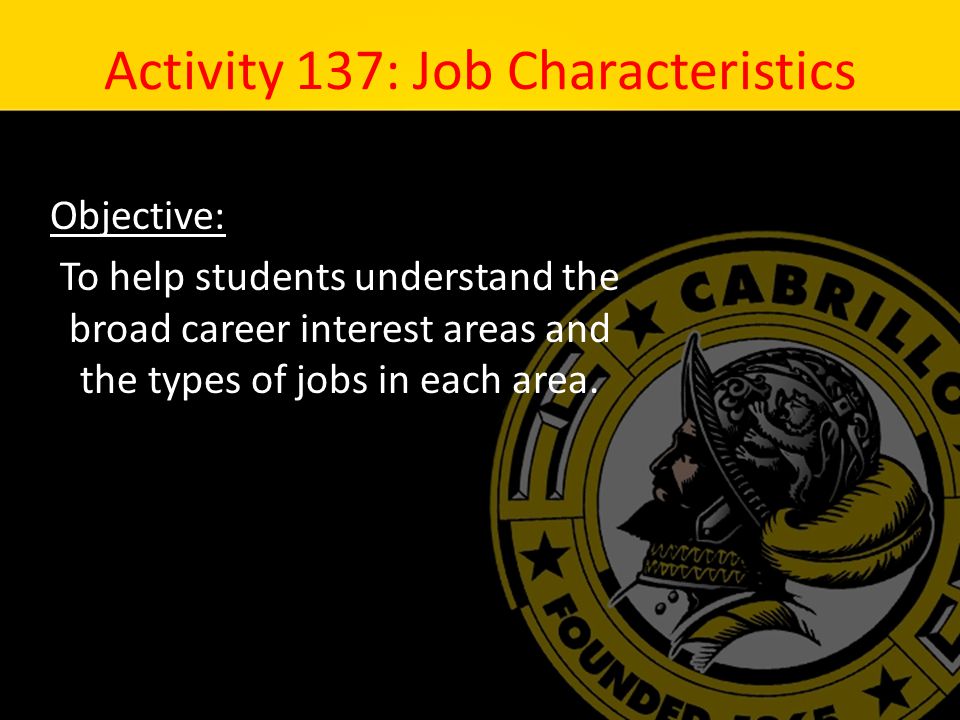 characteristics of your ideal job characteristics of your ideal job