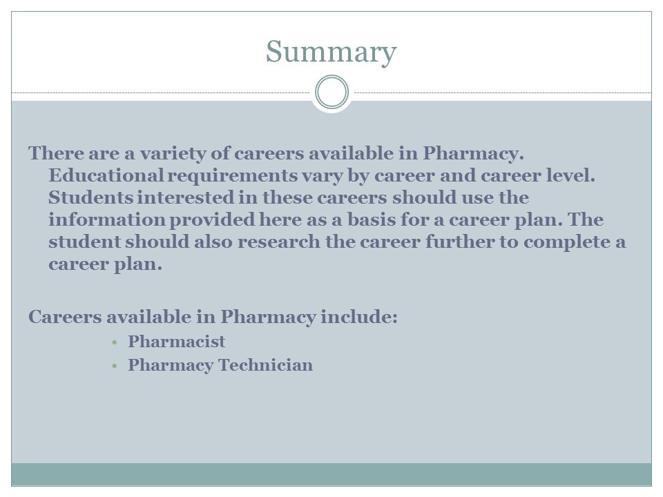 Pharmacy Technician Academic Requirements A high school diploma or equivalent is required.