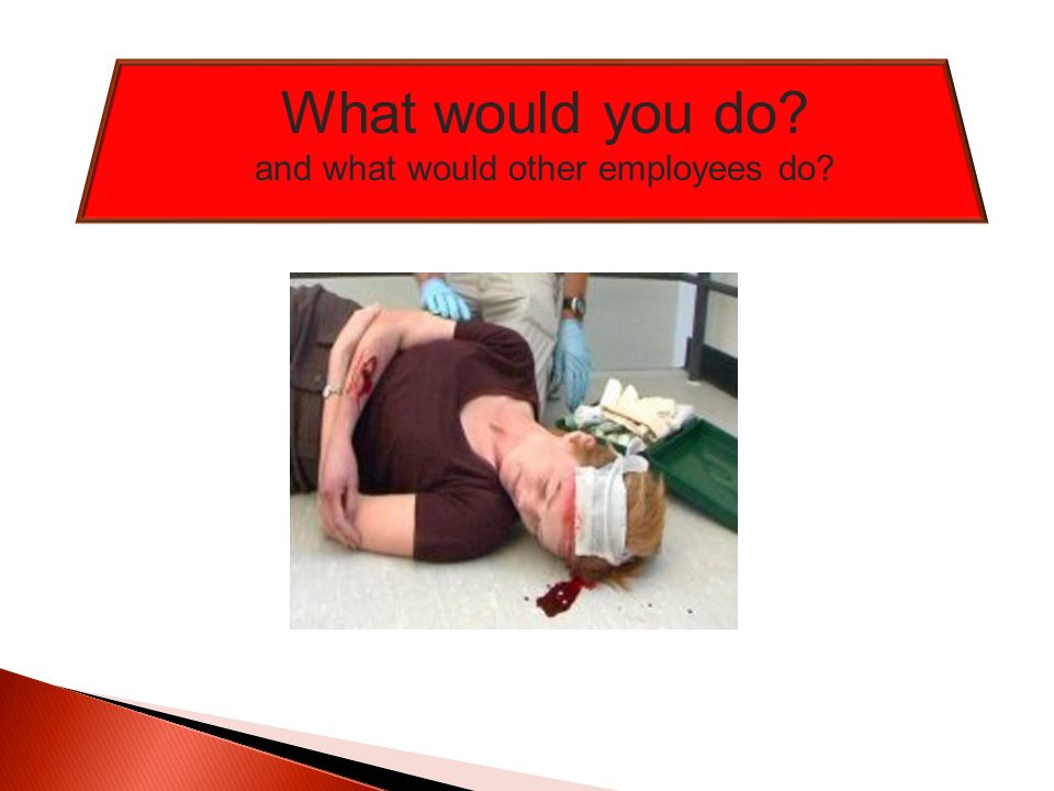 What would you do and what would other employees do