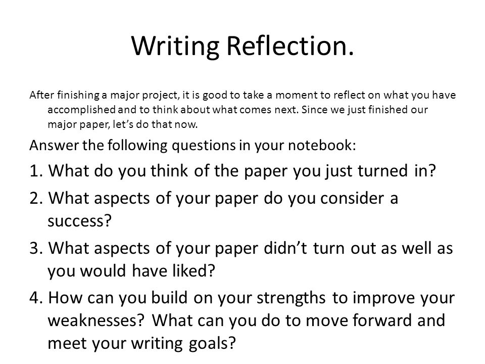 reflection paper on learning in course Reflective learning within a counselor education curriculum abstract the literature on counselor education and supervision acknowledged the importance of. reflection paper on learning in course Reflective learning within a counselor education curriculum abstract the literature on counselor education and supervision acknowledged the importance of.