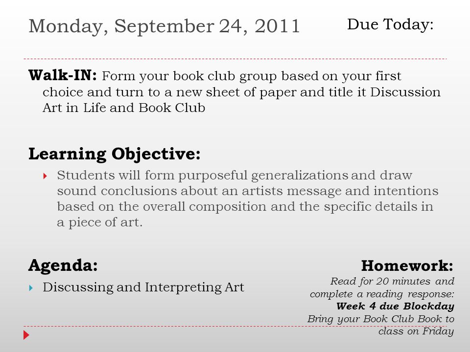 contemporary literature week 6 september 26 30 ppt download book club sign up sheet