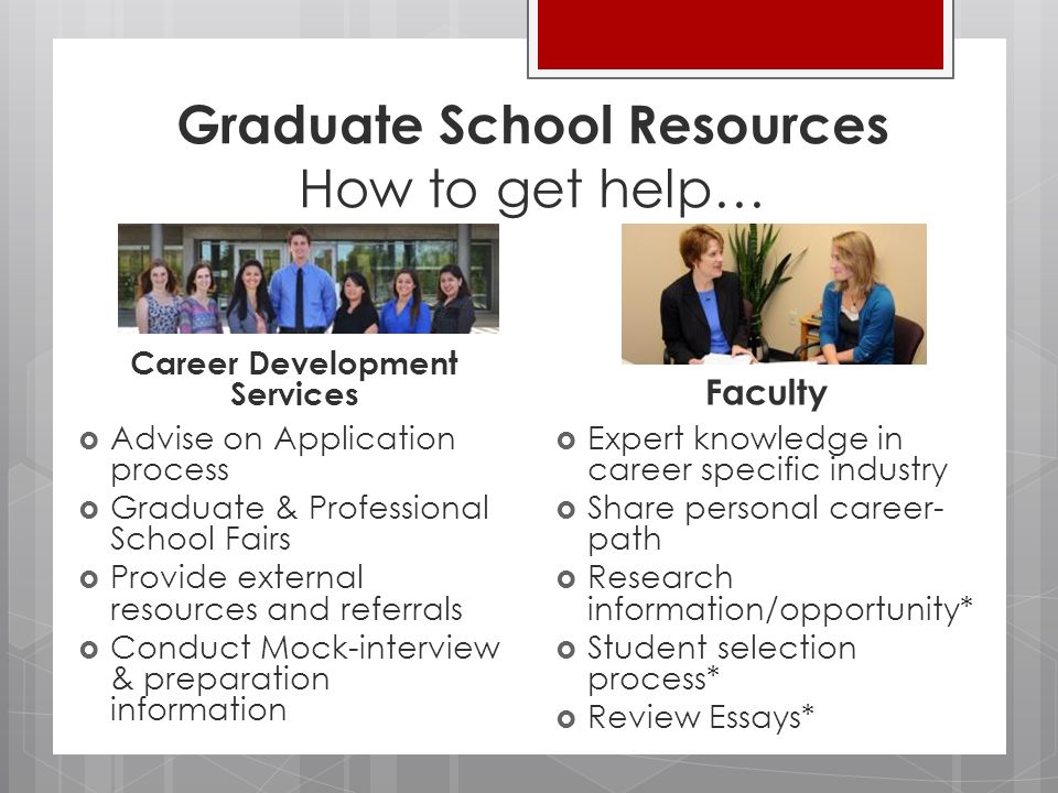 graduate school resources