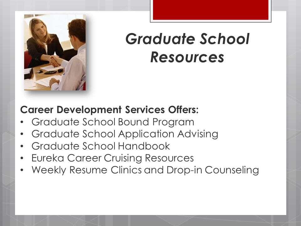 graduate school resources