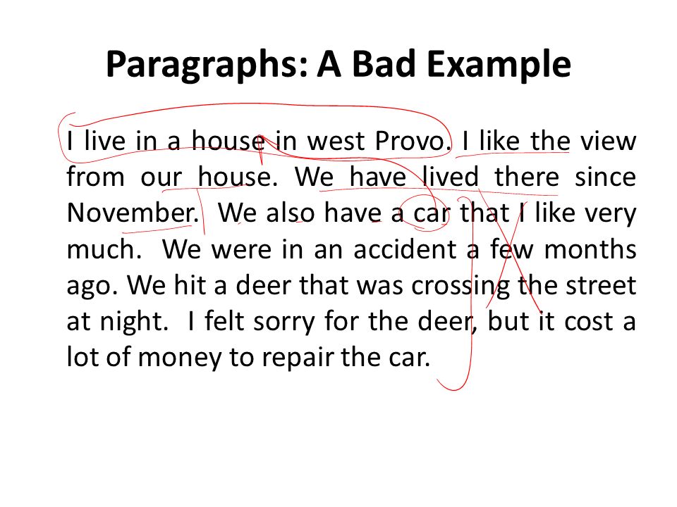 English essay paragraph writing