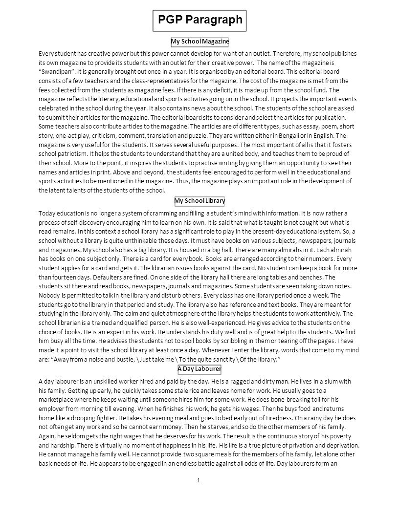 An Outline Format For A Research Paper