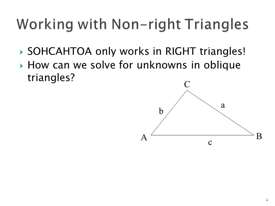 work out problems on board reminder about minutes seconds at the does sohcahtoa works all triangles