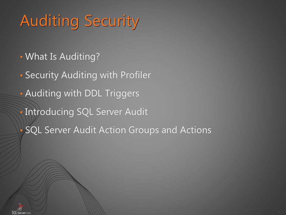 47 What Is Auditing. What Is Auditing.