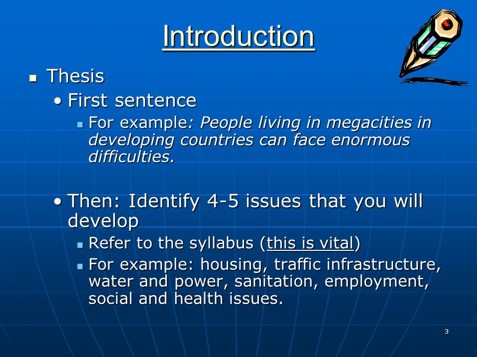 Introduction Thesis