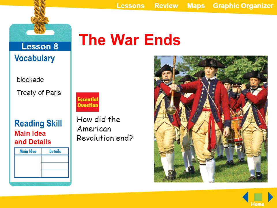 What year did the American Revolution end?