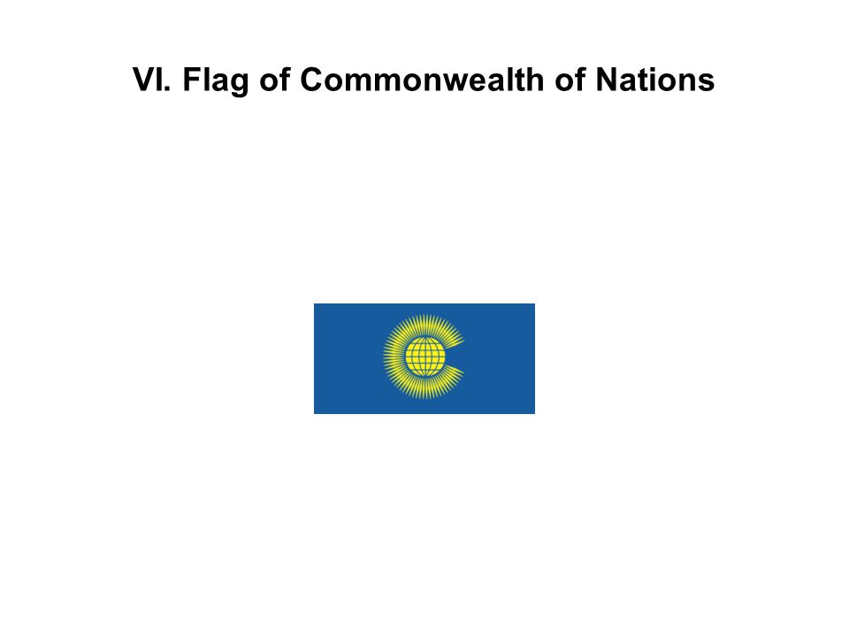 VI. Flag of Commonwealth of Nations