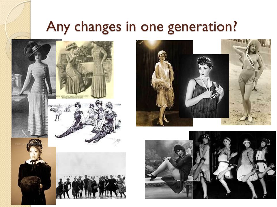 Any changes in one generation