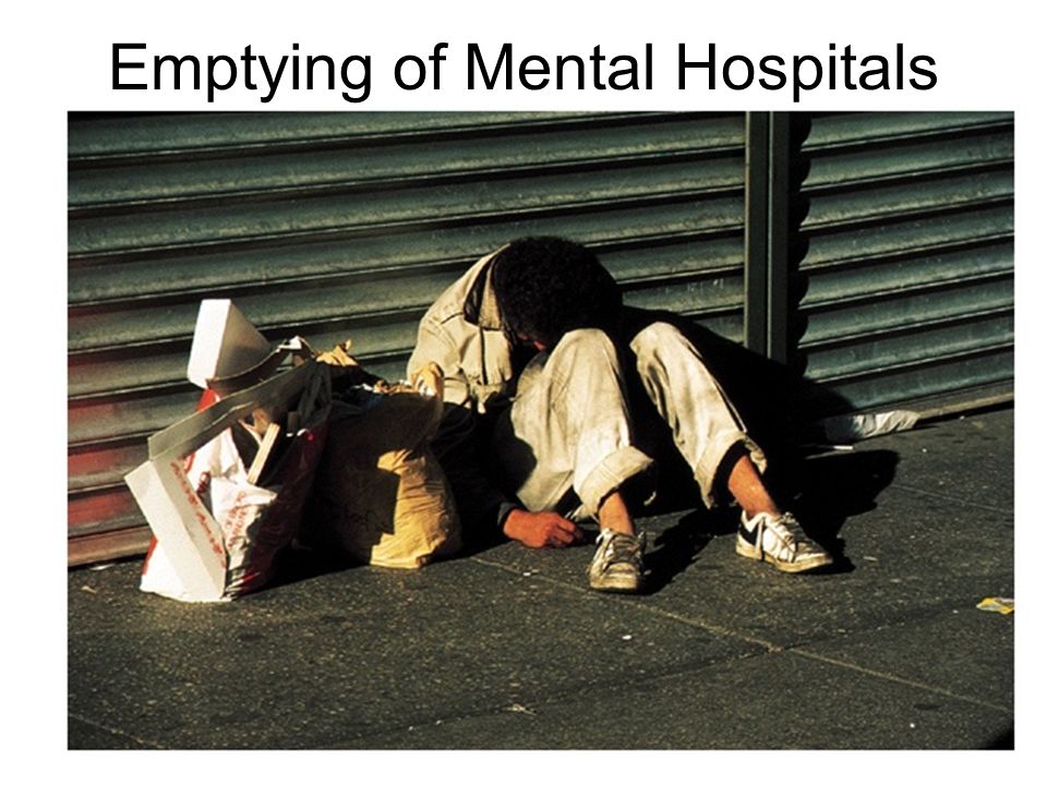 Emptying of Mental Hospitals