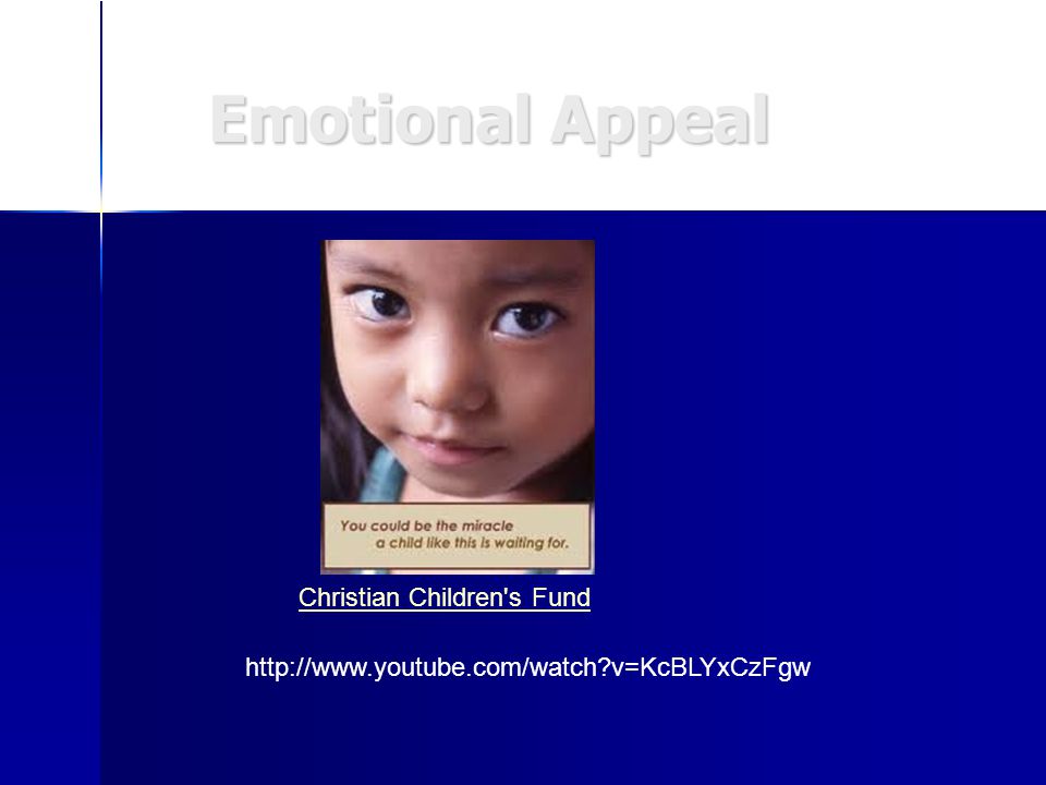 Emotional Appeal Emotional Appeal Christian Children s Fund   v=KcBLYxCzFgw