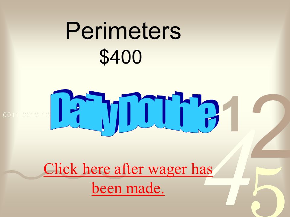 Perimeters $300 Back Find the area of a square with a perimeter of 28 cm