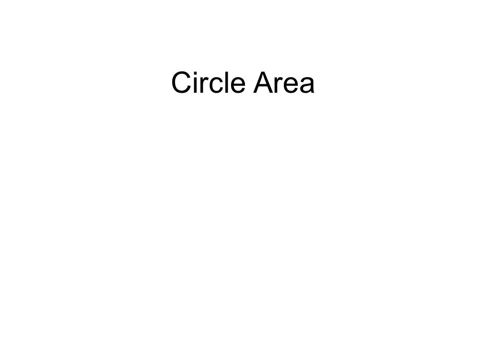 Circle Area