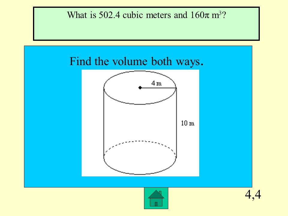 4,3 What is 25π ft 2 and 78.5 ft 2 What is the area of the circle (both ways) 5 ft