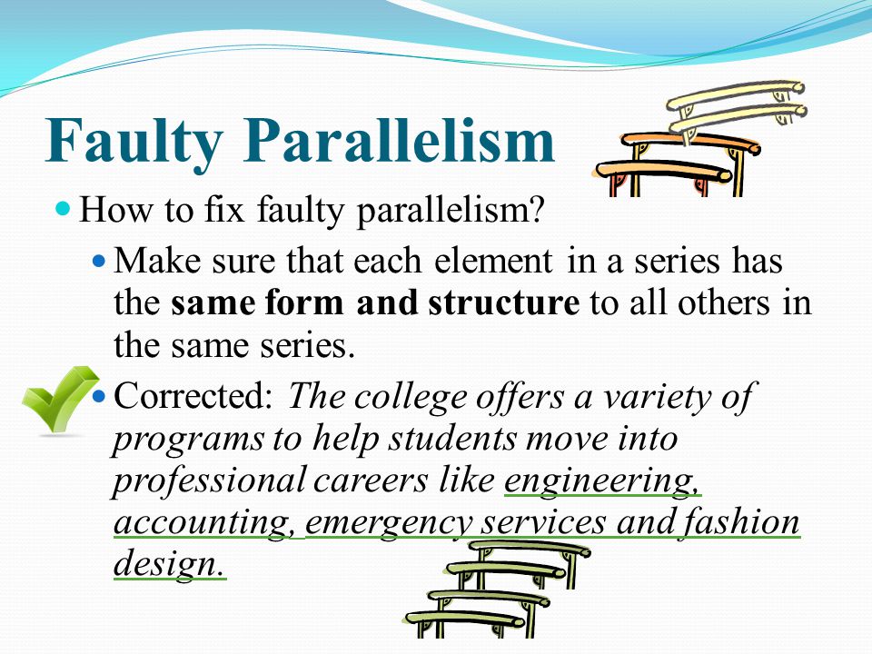 Faulty Parallelism How to fix faulty parallelism.