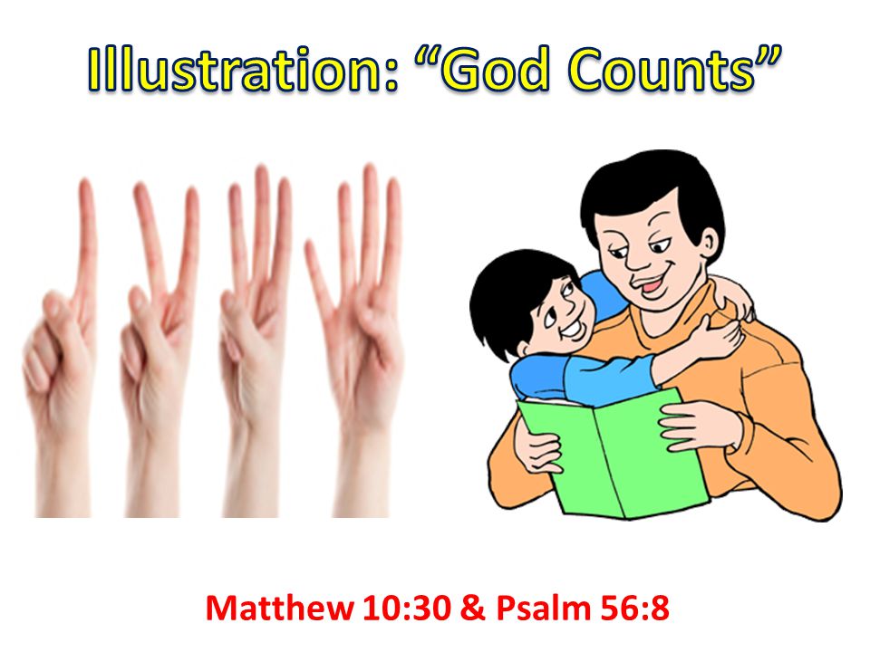 Matthew 10:30 & Psalm 56:8