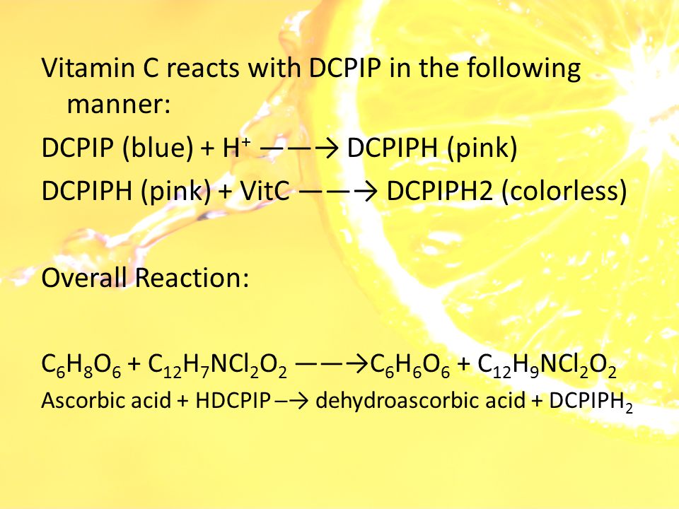 vitamin c content in ribena dcpip vitamin c content in ribena dcpip