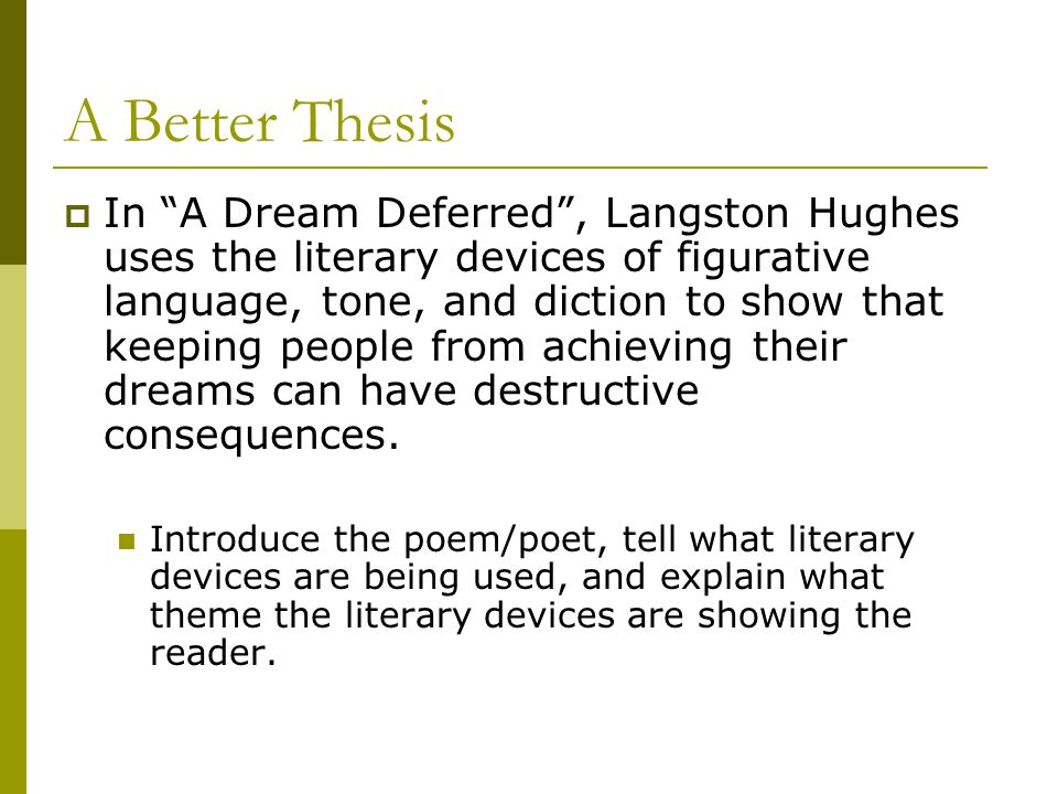 thesis means thesis means