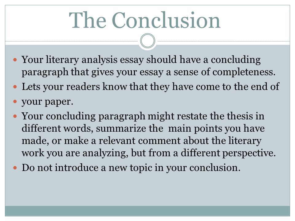 What is a literary critique essay