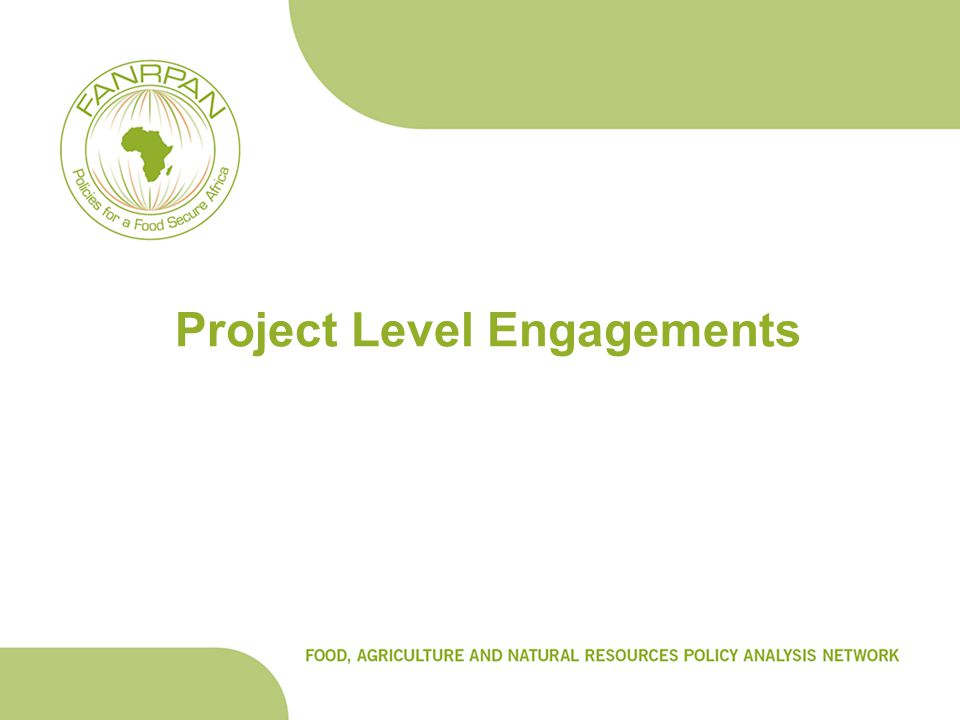 Project Level Engagements