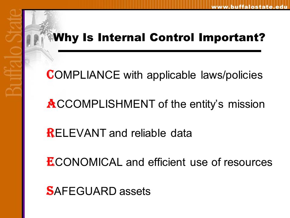 Why Is Internal Control Important.