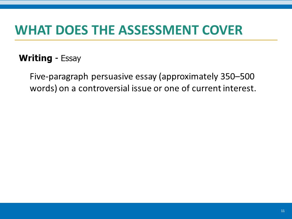 5 Paragraph Argumentative Essay Outline
