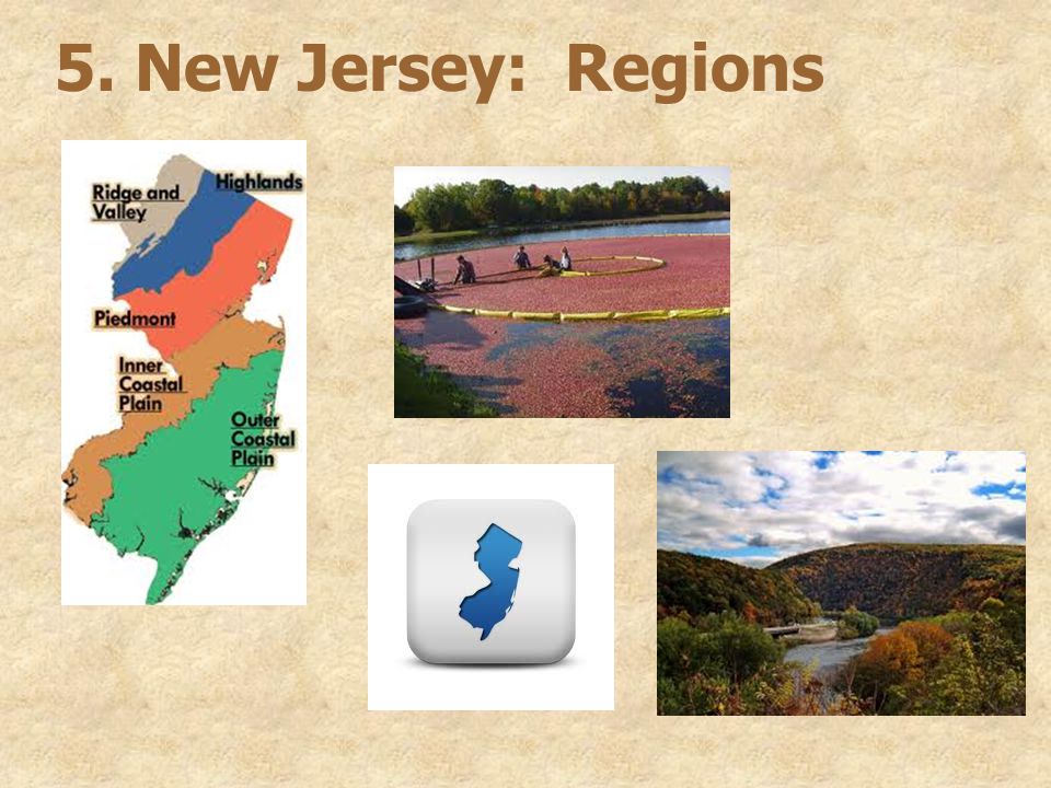 5. New Jersey: Regions