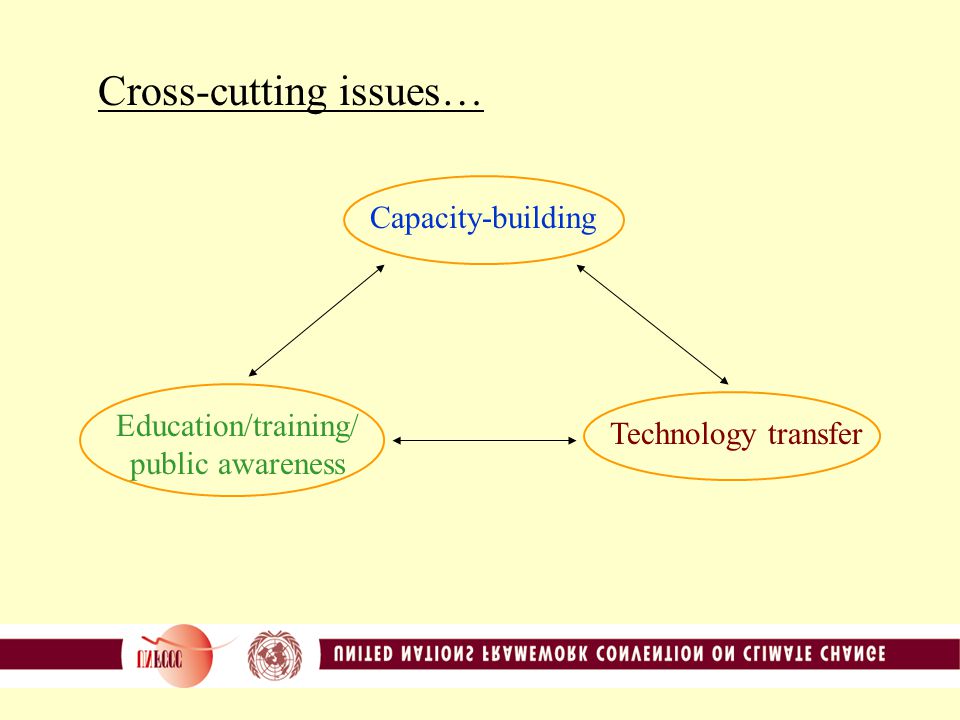 Presentation outline Decision 2/CP.7 Article 4.5 Article 6 Capacity-building Technology transfer Educ./Training/Awareness