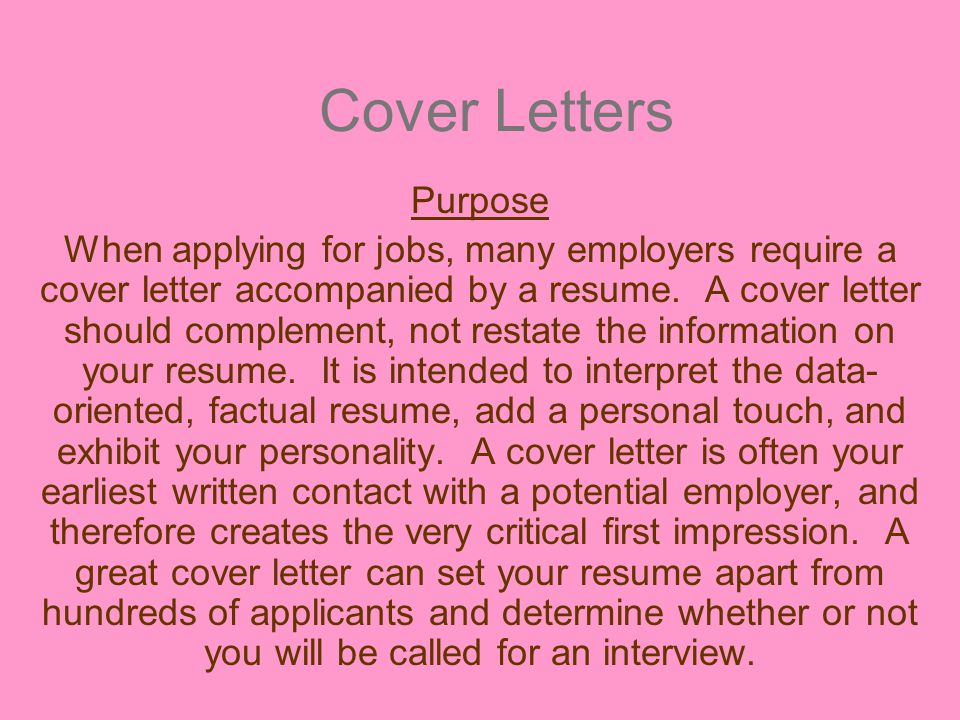 cover letters purpose when applying for jobs many employers require are cover letters required