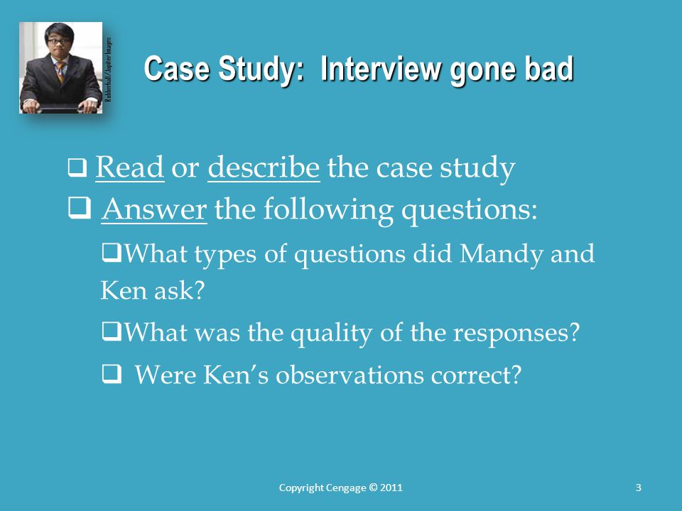 Case study interview questions