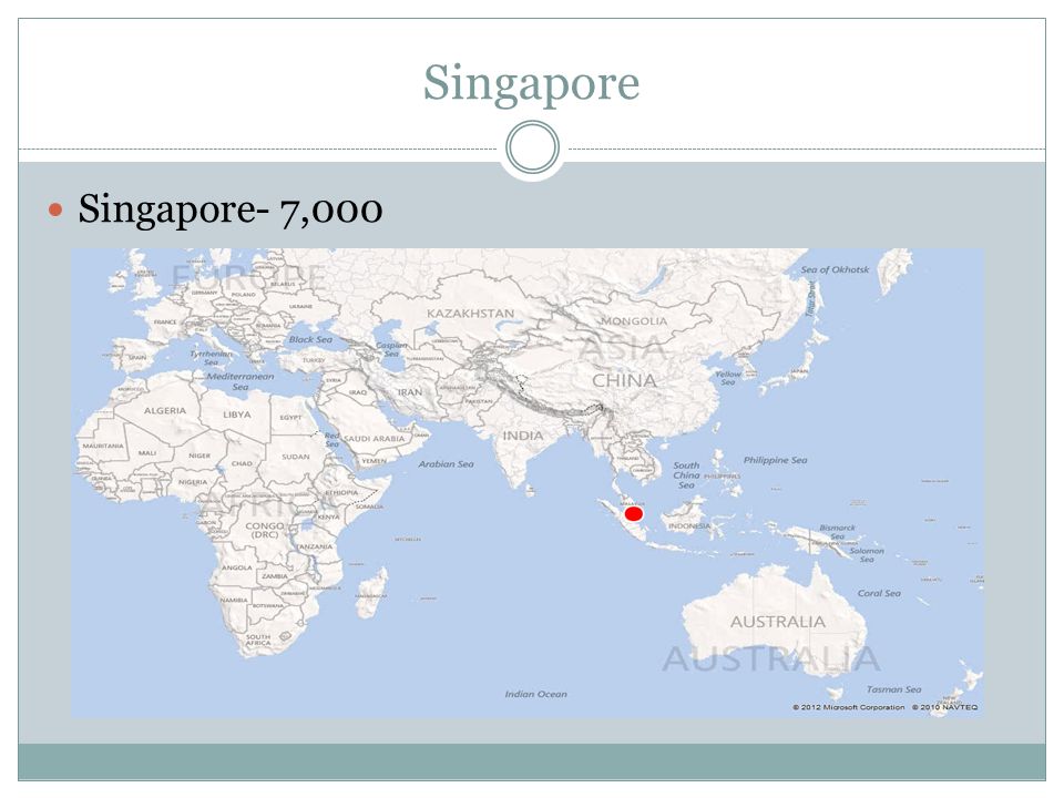 Singapore Singapore- 7,000