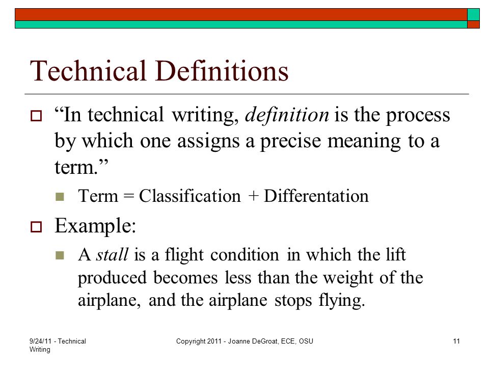 Technical Writing Assignments