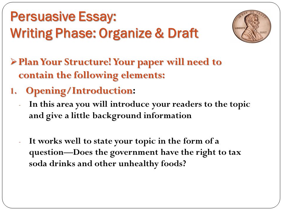 Elements of a persuasive essay 5th grade