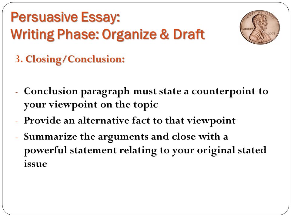 examples of conclusion paragraphs for persuasive essays For example, if i claim that my essay will body paragraphs in a five paragraph persuasive in the persuasive essay a good conclusion will not only. examples of conclusion paragraphs for persuasive essays For example, if i claim that my essay will body paragraphs in a five paragraph persuasive in the persuasive essay a good conclusion will not only.