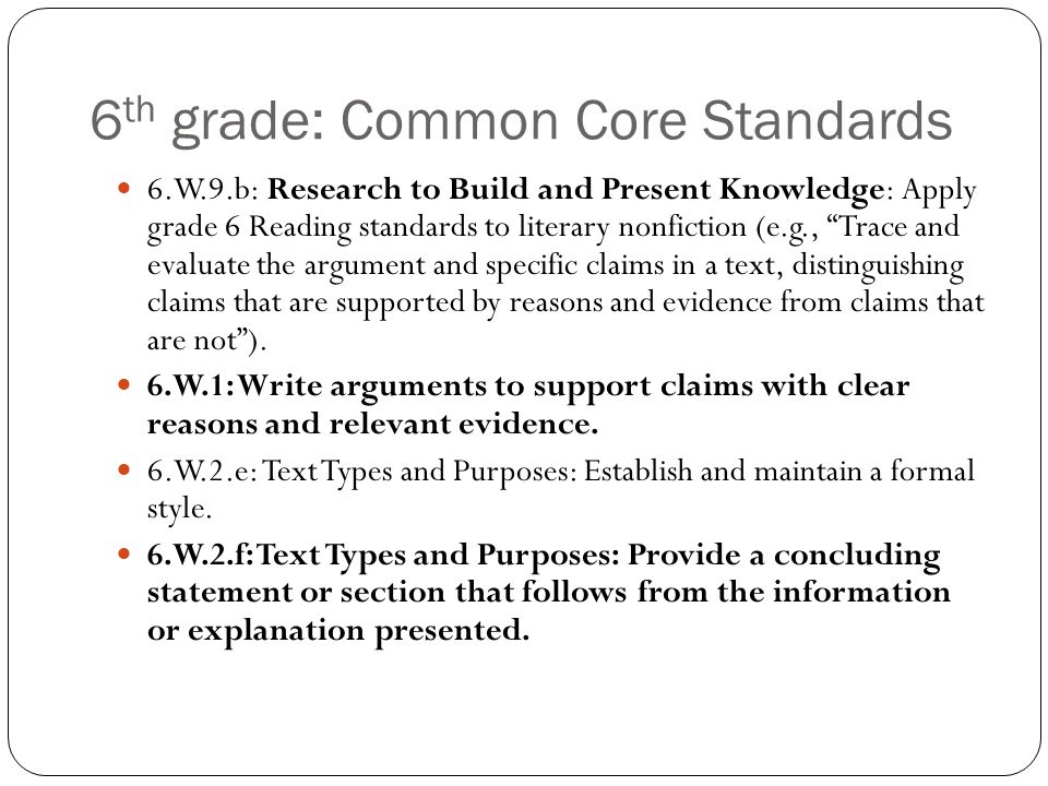 Persuasive Essay 6Th Grade
