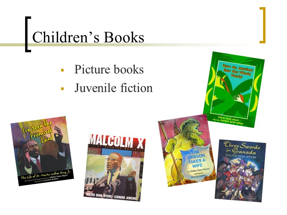 Children’s Books  Picture books  Juvenile fiction