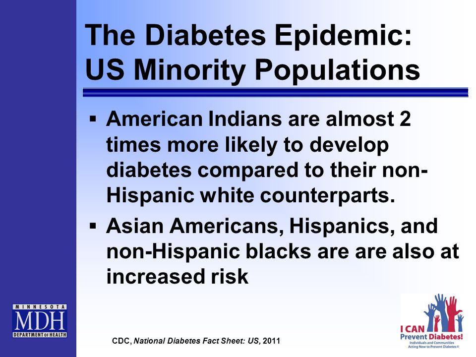 i can prevent diabetes individuals and communities acting now to national diabetes fact sheet
