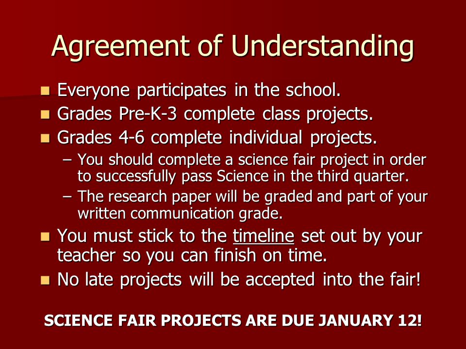 What is a STEM Science Fair Project.