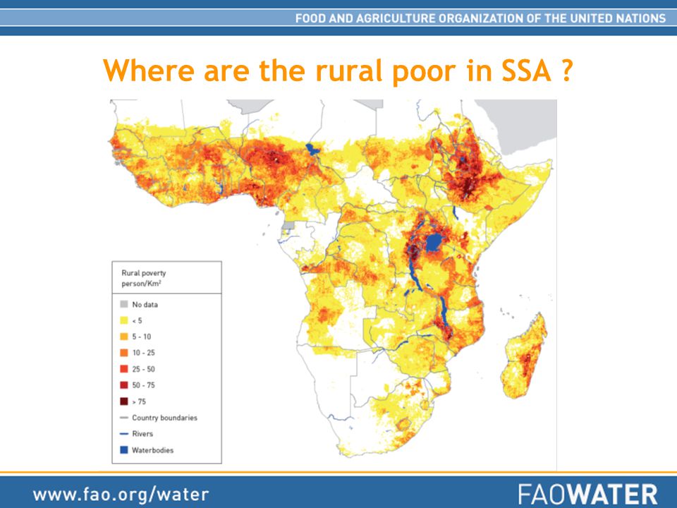 Where are the rural poor in SSA